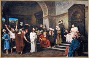 Jesus before Pilate by Mihály Munkácsy